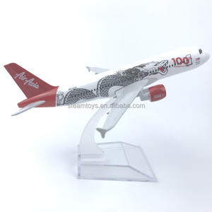 AirAsia a320 serie malesia modelli di aereo in metallo diversi tipi disponibili Harimau <span class=keywords><strong>Muda</strong></span> accetta Logo personalizzato modello regalo di viaggio - Product Image 5
