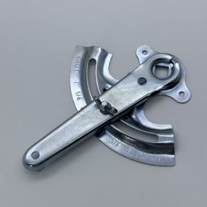 인기 판매 맞춤형 아연 도금 강철 덕트 댐퍼 쿼드런트 - Product Image 4