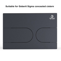DOLOGI Citerne dissimulée écologique à double chasse pour toilettes suspendues au mur Conception durable pour boutons poussoirs de toilettes du Moyen-Orient
