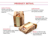 Sac de courses en carton recyclable avec poignée en corde de coton, logo personnalisé imprimé à l'écran, emballage OEM/ODM disponible