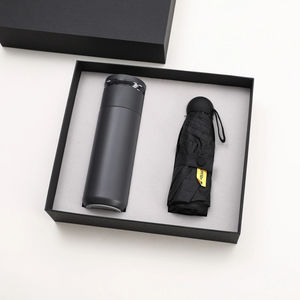 Оптовый набор для бизнеса: блокнот А6 с запасными листами, персонализированный блокнот А5 из искусственной кожи с ручкой, термокружкой и USB-накопителем. - Product Image 6