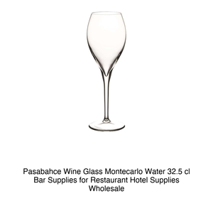 Verre à eau Montecarlo 32,5 cl Pasabahce H 23,2 cm Ø 7,3 cm - Product Image 2
