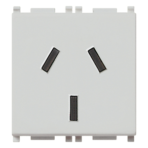 เต้ารับไฟฟ้า Sicury 2P+T 20A มาตรฐานอาร์เจนตินา - Product Image 1
