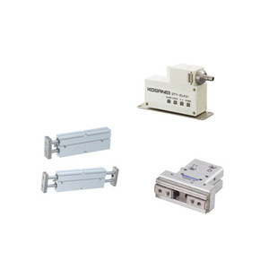 กระบอกสูบความเร็วสูงโคกาเนอิ รุ่น KDV-TS4-24 แบบสองทาง ตัวกระบอกทำจากอะลูมิเนียม พร้อมวาล์ว สำหรับระบบอัตโนมัติทางอุตสาหกรรม - Product Image 1