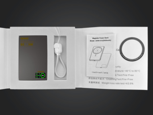 Technologie de pointe à semi-conducteurs, charge rapide magnétique sans fil en une seule étape - Product Image 6