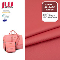 Tissu Oxford 600D 100% polyester durable avec papier de protection, imperméable et résistant à l'abrasion pour sacs à main et sacs pour ordinateur portable