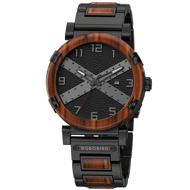 Primavera y verano, medias de fábrica, precio al por mayor, logotipo personalizado, marca OEM, lujo, bajo moq, Dropshipping, serie X, reloj de madera