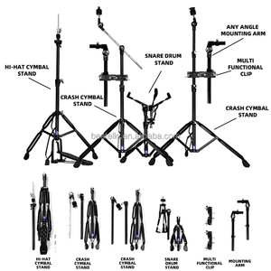 Set di Batteria Professionale OEM 5 Pezzi, Marca Pearl, Sospensione Non Indipendente, Strumento Musicale per Batterista, Set di Batteria Jazz - Product Image 6