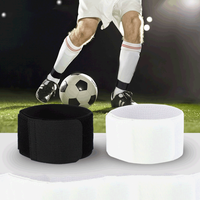 Protège-tibias de football réglables pour l'extérieur en néoprène et nylon, bande antidérapante fixe, protection de la cheville, unisexe, différentes tailles