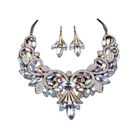 Collier de mode équestre, chaîne à maillons en or, argent, alliage de zinc, métal, motif floral, fourniture de bijoux
