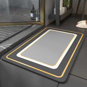 Tapis <span class=keywords><strong>de</strong></span> salle <span class=keywords><strong>de</strong></span> bains absorbant l'eau tapis <span class=keywords><strong>de</strong></span> porte en caoutchouc tapis <span class=keywords><strong>de</strong></span> sol en <span class=keywords><strong>boue</strong></span> <span class=keywords><strong>de</strong></span> diatomée tapis <span class=keywords><strong>de</strong></span> <span class=keywords><strong>bain</strong></span> antidérapant en Diatomite - Product Image 4
