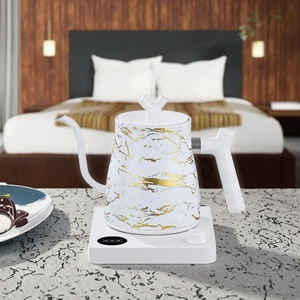 غلاية مياه كهربائية ذكية سعة 1 لتر، صانعة قهوة وشاي - Product Image 3