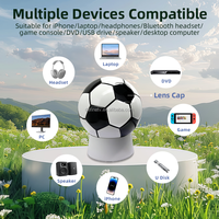 Projecteur intelligent édition limitée Football Soccer 2026, Android 11, compatible 4K, grand écran, haut-parleurs stéréo HIFI portables, LED