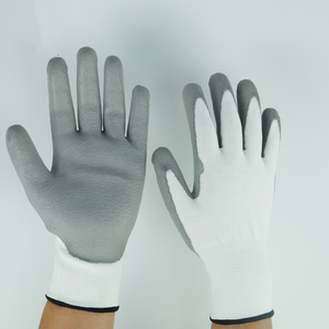 Guantes de <span class=keywords><strong>PU</strong></span> antideslizantes para trabajo electrónico, resistentes, antiestáticos, de nailon, superventas - Product Image 3