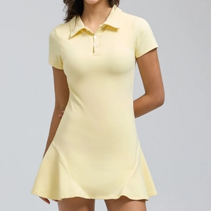 Nouveau polo pour femmes haut de fitness jupe de <span class=keywords><strong>tennis</strong></span> senior vêtements de course d'entraînement de gymnastique et chemise de yoga pour robe de golf et de <span class=keywords><strong>tennis</strong></span> - Product Image 6
