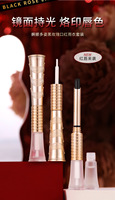 AGAG Rouge à lèvres double embout effet vernis brillant et fini velours mat, longue tenue, fixateur de couleur, anti-transfert, brillance miroir, teinte à lèvres