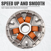 Set Pulley Drive Motor Baru untuk Click 125/150, Kit Variator Racing, Roller Weight, Aksesoris Modifikasi