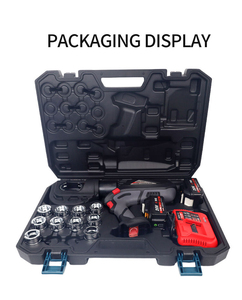 <span class=keywords><strong>Pince</strong></span> à sertir <span class=keywords><strong>hydraulique</strong></span> manuelle Bm-400 à batterie lithium 18V en acier à ressort pour cosses de câbles en cuivre et aluminium de 16-400 mm - Product Image 6