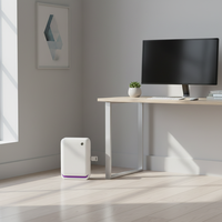 Diffuseur d'huiles essentielles intelligent mural de 260 ml, contrôlé par application, avec minuterie d'arrêt automatique et aromathérapie sans eau