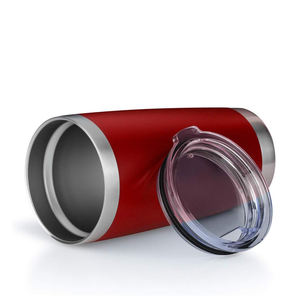Wholesale High Quality Powder Coated 20oz Stainless <b>Steel</b> Inusulated Wine Tumbler - Product Image 1