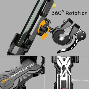 Supporto <span class=keywords><strong>per</strong></span> <span class=keywords><strong>telefono</strong></span> da bicicletta impermeabile EasyDo con rotazione a 360° - Product Image 5