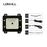 LONVILL 高度集成条码扫描仪制造商 可定制纸屏码解码固定嵌入式条码扫描仪