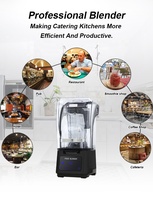 Grote Capaciteit Hot Koop Blender Juicer Smoothie Ijs Crusher Keuken Milkshake Machine Commerciële Blender