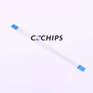 JS05A-09P-100-4-8 FFC Cable (Flexible Flat Cable) P=0.5mm Connector 9P 0.5mm 0.3mm Non-Inverting - Product Image 2