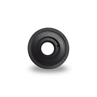 High-performance Cutting Tools Cnc Milling Lathing Drilling Black Anodize Aluminum 6061 Sandblast Camera Parts Customized Shape