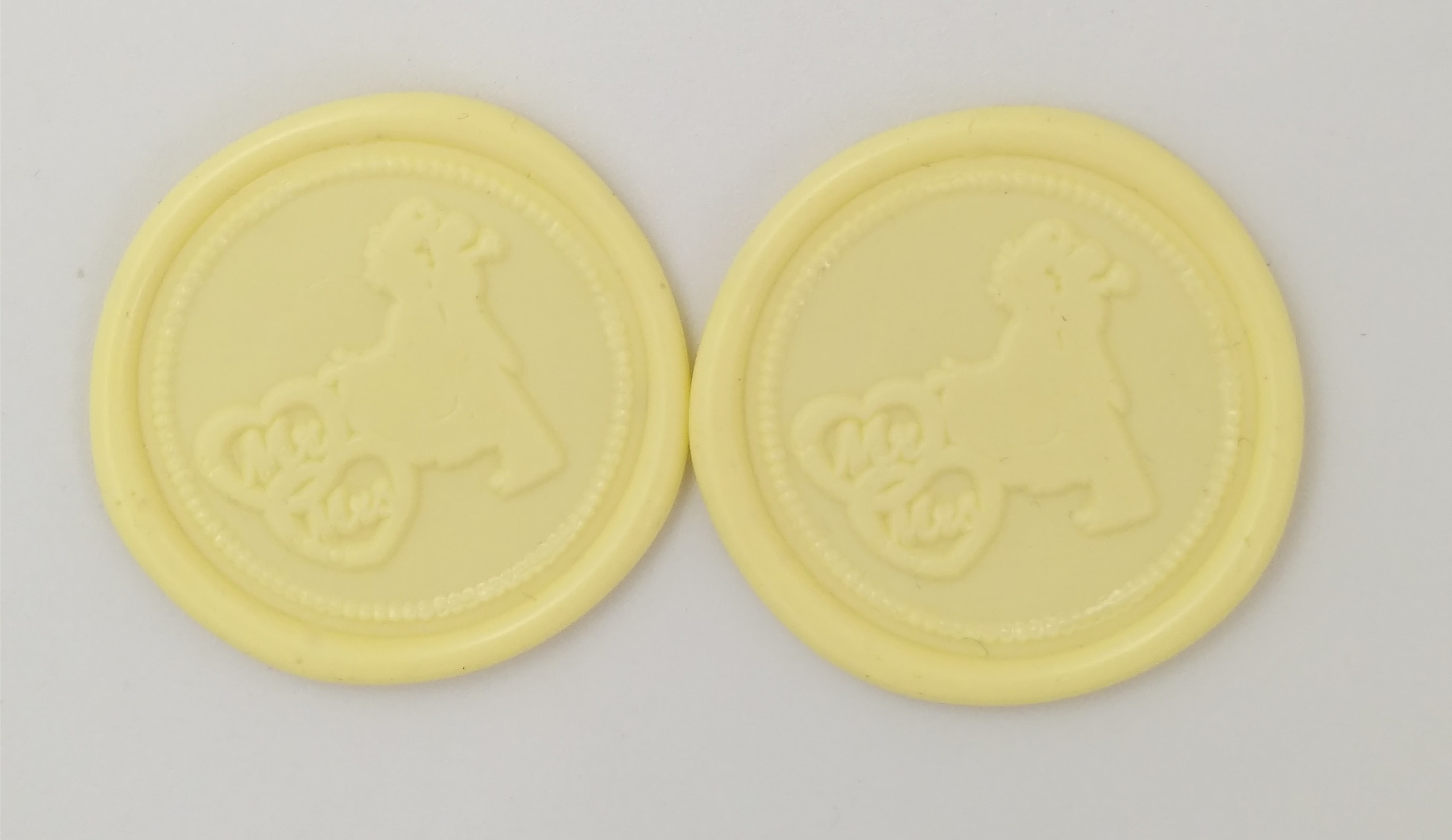 Jaune --- rond mr &amp; mrs