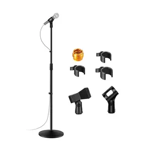 Wholesale Spot Goods Tripod Adjustable Floor Microphone Stand For Radio Broadcasting Studio