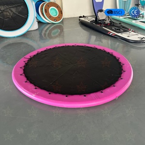 Hamaca Flotante Portátil Personalizada, Hamaca Inflable para Piscina con Centro de Malla para Recreación - Product Image 1
