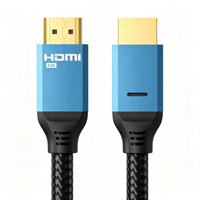 Câble 16K HD 2.2V 80 Gbps, longueur et couleur personnalisées, fourni par l'usine pour les grossistes