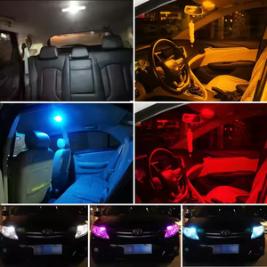W5W T10 Auto LED Ampoule 168 194 Canbus ni Error Free 18SMD 3030 Car Signal Lights Clearance License Plate Lamp 6000K White 12V - Product Image 6