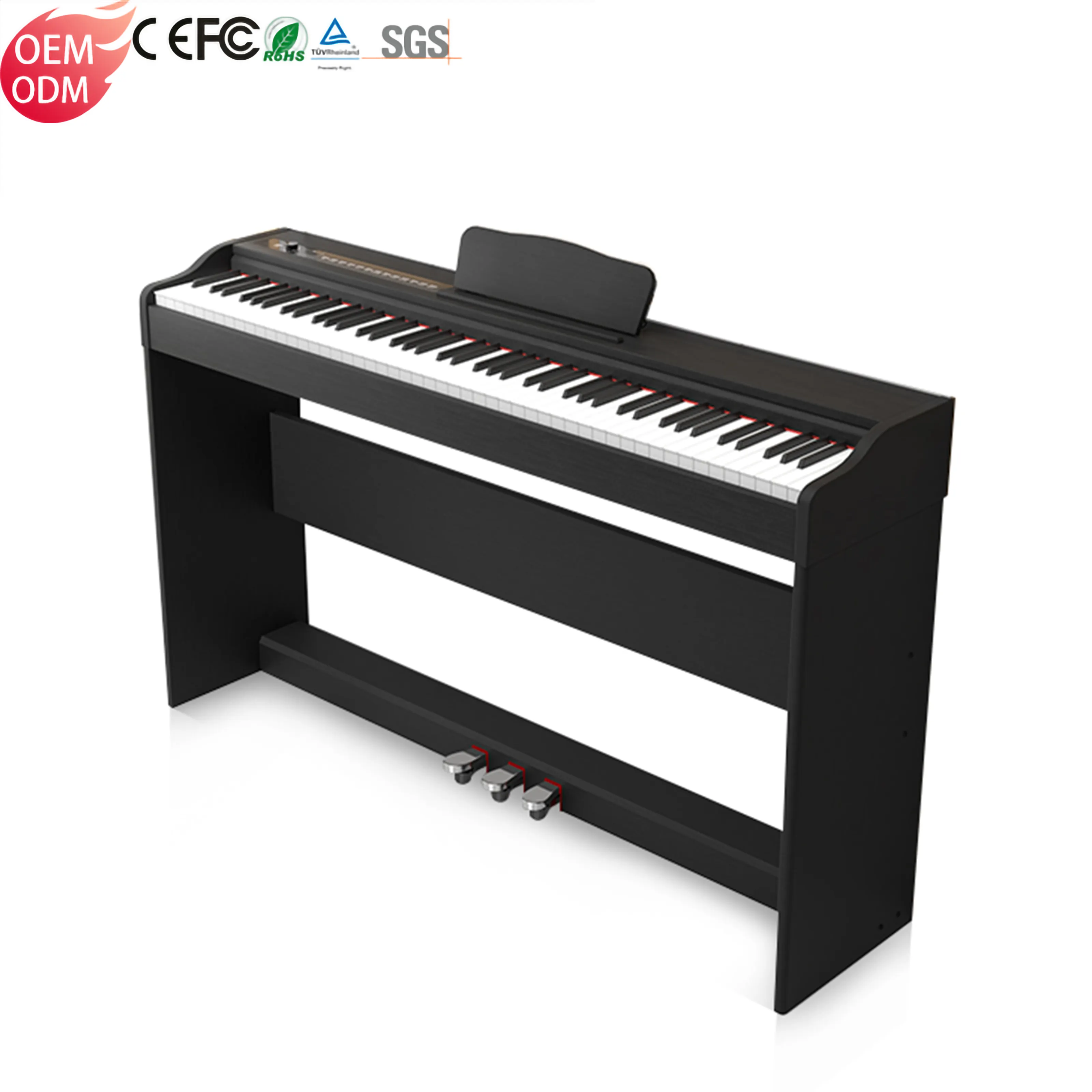 Musical Instruments Piano Keys Electronic Piano Keyboard Instrument Digital Piano 88 Weighted Key