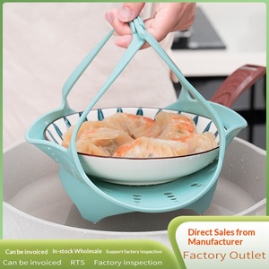 Olla Arrocera Eléctrica de <span class=keywords><strong>Silicona</strong></span> <span class=keywords><strong>Plegable</strong></span> Multifuncional, Ampliada y Alargada, Antiadherente, con Plato para Cocinar al Vapor e Inserto para Panecillos - Product Image 2