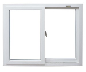 Ventana <span class=keywords><strong>Corredera</strong></span> de Doble Panel de UPVC/PVC de Alta Eficiencia Energética con Diseño Impermeable para Uso en el Hogar o la Oficina - Product Image 1
