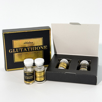 Kit de poudre lyophilisée de glutathion, sérum éclaircissant, complexe de glutathion illuminant EGF, sérum réparateur anti-âge B