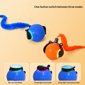 Giocattolo Interattivo Intelligente <span class=keywords><strong>per</strong></span> Animali Domestici, Palla Automatica Rotolante, Gioco Elettrico Attivato dal Movimento <span class=keywords><strong>per</strong></span> Cani e Gatti, Personalizzazione OEM Disponibile - Product Image 3