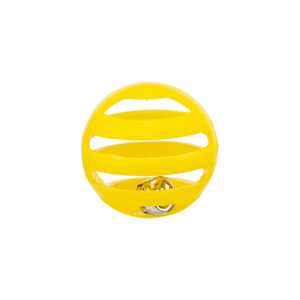 Balle à hochet en plastique 4 cm multicolore, jouet interactif pour animaux de compagnie - Product Image 5