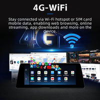 Lecteur multimédia Android 10,25 pouces, processeur octa-core Snapdragon 665, GPS, CarPlay, amplificateur, émetteur FM, BMW Série 5/3 E60/E61/E90/E92