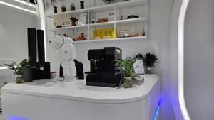 Coffee Making Robot Coffee Machine Support Customize Service Robot Coffee Kiosk