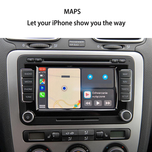 CarPlay inalámbrico <span class=keywords><strong>Android</strong></span> Auto pantalla espejo CVBS AHD Cámara HDMI entrada TV Box interfaz de coche para VW Phaeton RNS810 RNS510 - Product Image 4