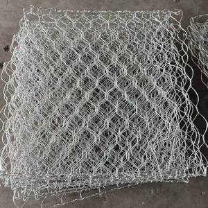 Perforadora de corte personalizado Hexagonal barata de China 6mm <span class=keywords><strong>Jordan</strong></span> 3x1x1m rollo de malla de gavión soldado galvanizado por inmersión en caliente - Product Image 2