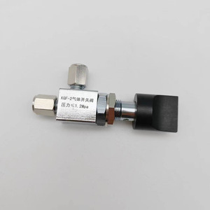 LJFLO KGF-01 วาล์วสวิตช์แก๊ส 2 มม. 3 มม. สแตนเลสสตีลความแม่นยำสูงอุปกรณ์เสริมโครมาโทกราฟี - Product Image 2
