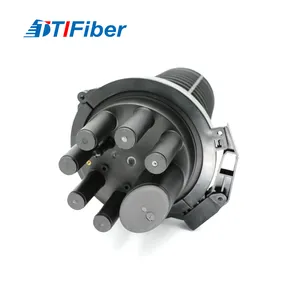 Factory Support Wholesales Price 48 96 144 288 Vertical Type 3 In 3 Out Fiber Optic Splice Closure