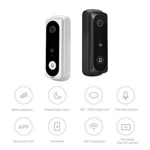 d'alarme 1080p appartement étanche wifi sans fil intelligent anneau vidéo sonnette caméra - Product Image 2