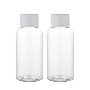 70Ml 80Ml 100Ml 120Ml Nhựa PET Rỗng Mỹ Phẩm Bóp Lotion Chai Với Vít Cap - Product Image 1