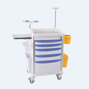 Carrito Médico Help Health ET650 650x480x950mm con Gancho para Enfermería Hospitalaria - Product Image 4