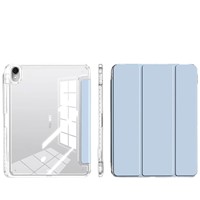 Casing iPad Pro 2025 11-Inci Generasi ke-10 109-Inci Air 6/7 Desain Lipat Tiga Tempat Pensil Tahan Banting Model 7 Buatan Cina